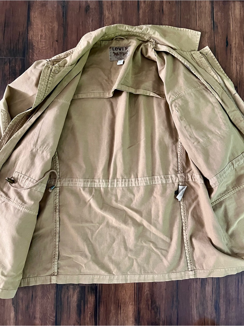 Levi’s Men’s Khaki Utility Field Jacket - Size L - Picture 9 of 14